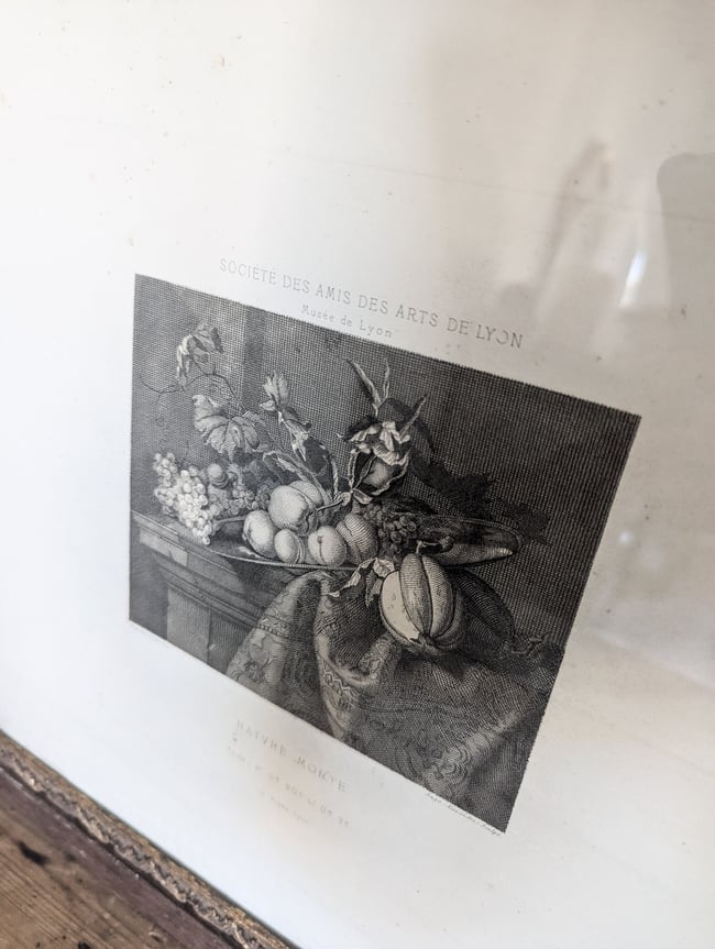 Taille-douce Nature morte 