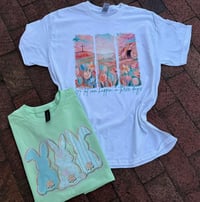 A Lot Can Happen In Three Days + Floral Bunny Trio Tees