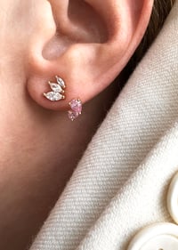 Image 1 of Boucles d'oreille Florale