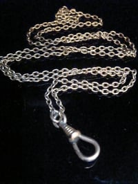 Image 1 of EDWARDIAN 9CT  56cm 5.5g JOINED BY A DOG CLIP
