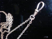 Image 2 of EDWARDIAN 9CT  56cm 5.5g JOINED BY A DOG CLIP