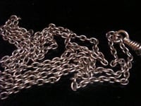 Image 5 of EDWARDIAN 9CT  56cm 5.5g JOINED BY A DOG CLIP