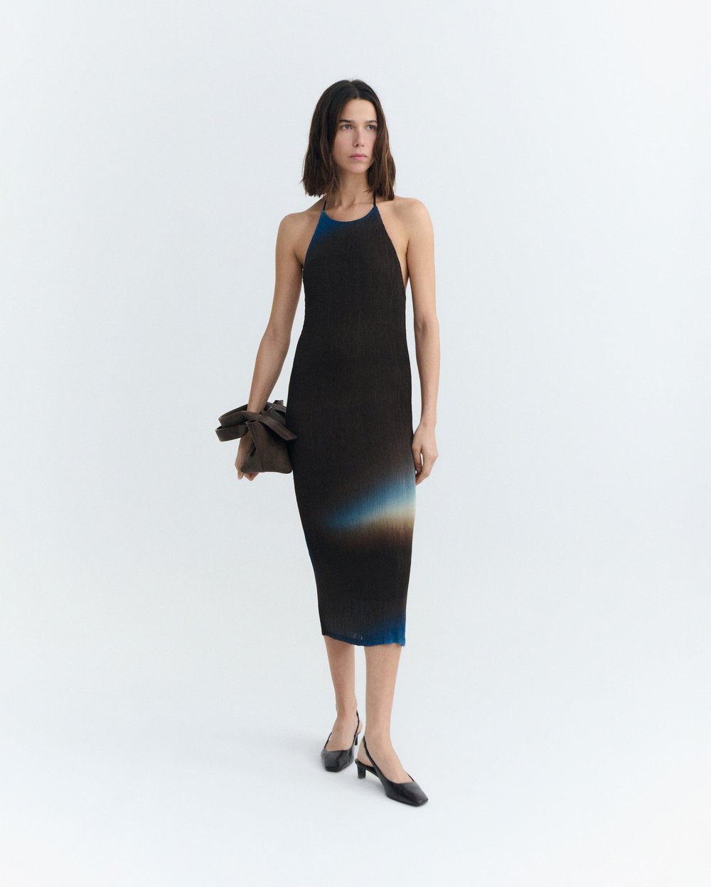 Image of 3-Vestido plisado Miriam