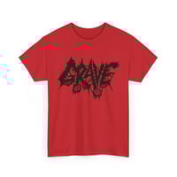  Grave Logo T shirt Red