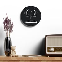 Image 10 of Mark Beyer Acrylic Wall Clock 