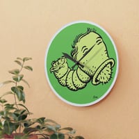 Image 6 of Jim Woodring Acrylic Wall Worm Clock 