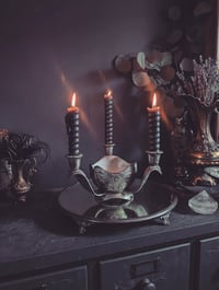 Image 1 of Candle holder altar dish 
