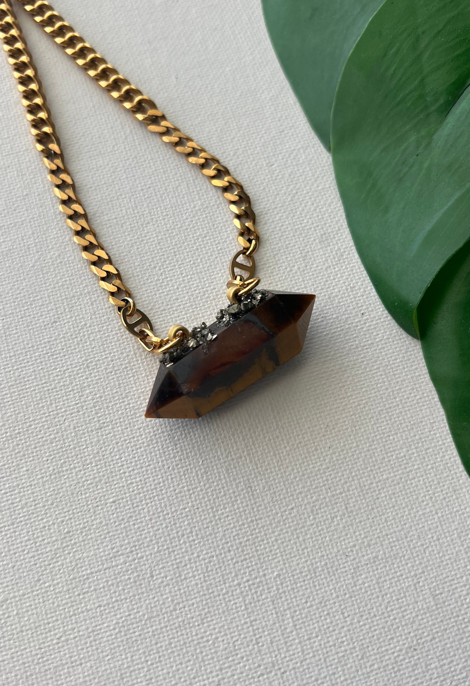Image of IONA • Tiger's Eye Necklace