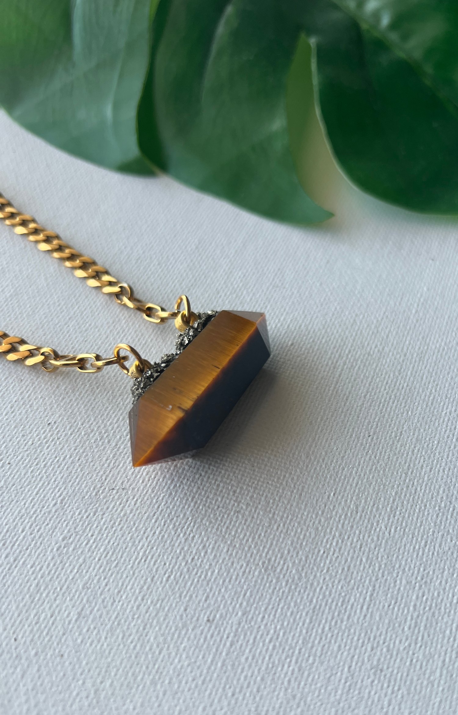 Image of IONA • Tiger's Eye Necklace