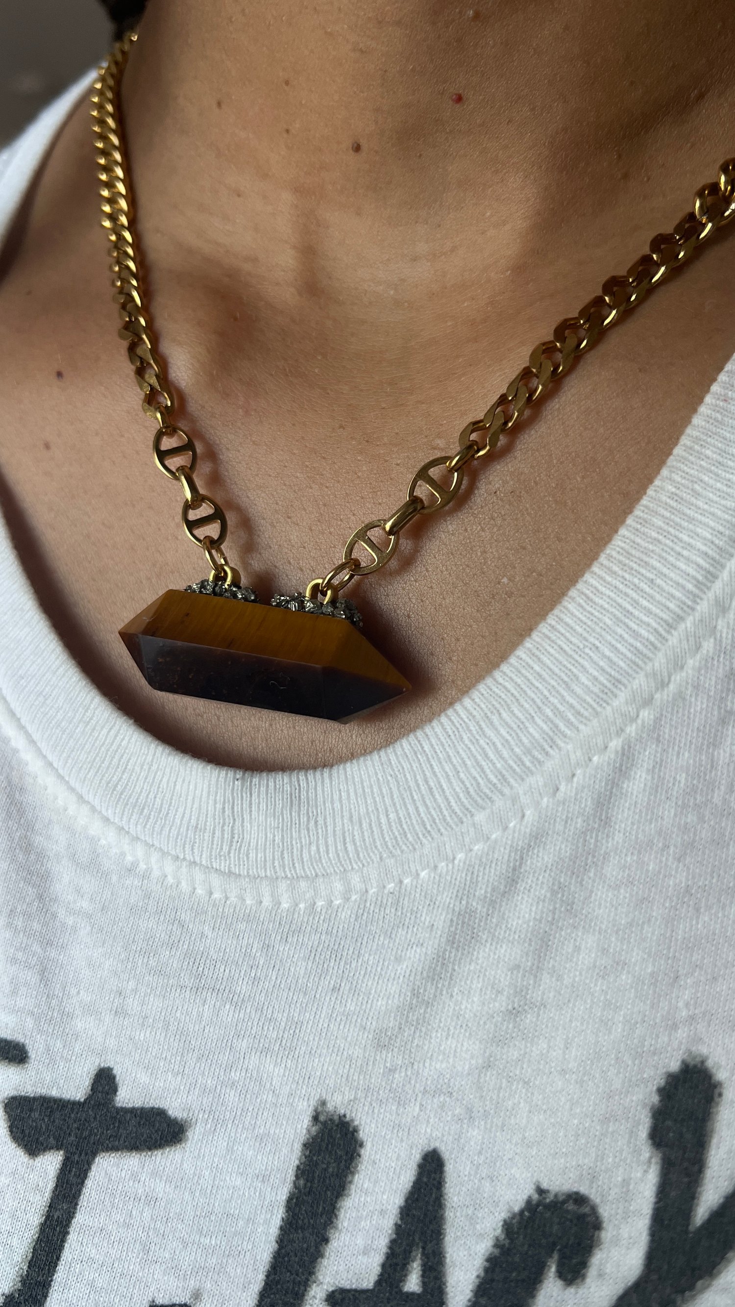 Image of IONA • Tiger's Eye Necklace