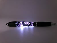 Image 1 of Butterfly lighted ink pen
