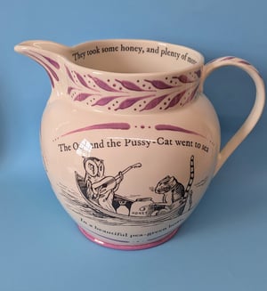 Owl and Pussy-Cat large jug