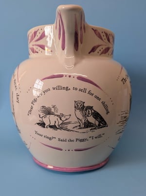 Owl and Pussy-Cat large jug