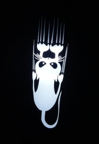 Image 1 of Cat scraching lighted ink pen