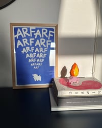 Image 1 of ARFARFARF Print (Riso)