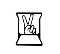 Image 1 of Two finger wave brake tail light cover