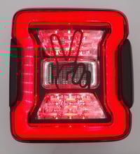 Image 3 of Two finger wave brake tail light cover