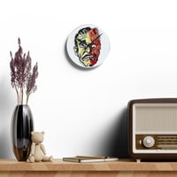 Image 4 of Mike Gorman's HORRIBLE MELTING MAN Acrylic Wall Clock