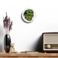 Image 4 of Mike Gorman's SHOCK MONSTER  Acrylic Wall Clock 