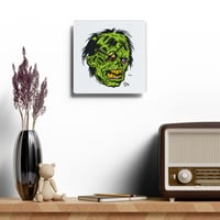 Image 7 of Mike Gorman's SHOCK MONSTER  Acrylic Wall Clock 