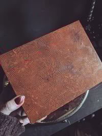 Image 2 of Leather covered jewelry box 