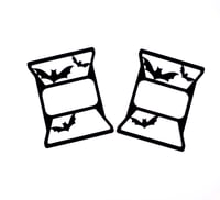 Image 2 of Bat brake tail light covers / fits 2018-21 wrangler JL with LED lights