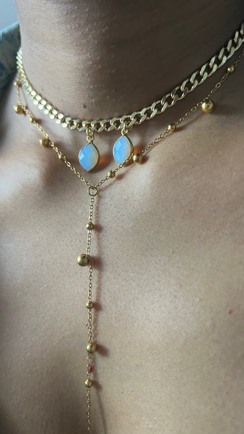 Image of RESA • Double Opalite Necklace