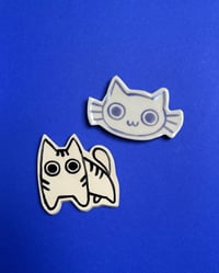 Image 1 of Cat Ceramic Magnets