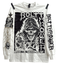 Image 1 of thrower (White) | SCREENPRINT