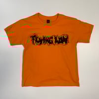 Flying Low Eli Logo Youth T-Shirt Orange/Black