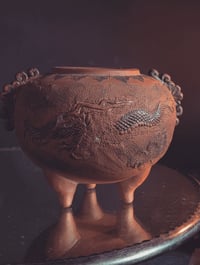 Image 3 of Terracotta dragon Cauldron 