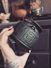 Image 3 of Ceramic sigil cauldron 