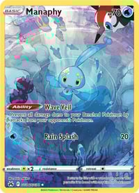 Manaphy - Crown Zenith: Galarian Gallery - Near Mint