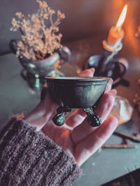 Image 2 of Little claw foot offering dish 