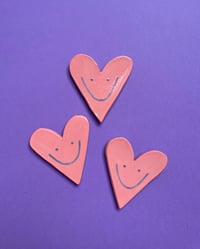 Image 2 of Heart and Wine Ceramic Magnets