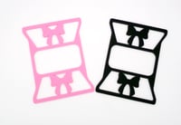 Image 6 of Bow / Ribbon tail brake light covers/ fits jeep JL wranglers 2018-21 with LED lights