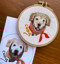 Image 2 of Pet Embroidery Portrait