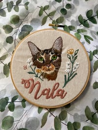 Image 4 of Pet Embroidery Portrait