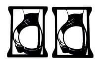 Image 1 of Sexy woman butt brake tail light covers