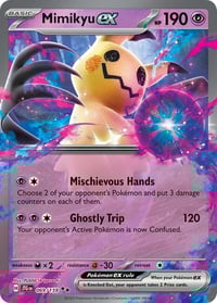 Mimikyu ex - SV09: Journey Together - Near Mint