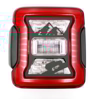 Image 1 of Jeep climbing mountain brake tail light covers