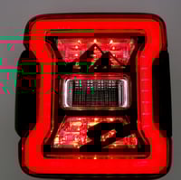 Image 5 of Jeep climbing mountain brake tail light covers