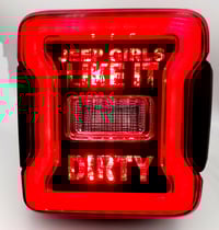 Image 3 of Jeep girls brake tail light covers