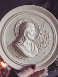 Image 2 of Jesus and Mary plaques 