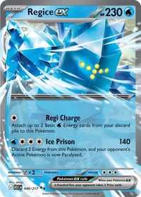 Regice ex - ME: Ascended Heroes - Near Mint