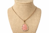 Image 1 of Blush Buddha Necklace