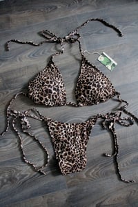 Image 3 of ♲ Classic Leopard Bikini Set - XL 