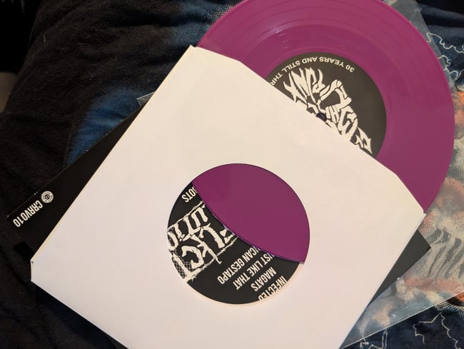 Clusterfux  / Conflict Resolution split 7" (colored vinyl)