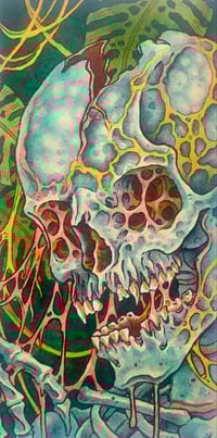 “Swamp Skull” original painting