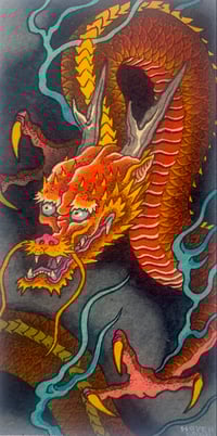 “Red Dragon” original painting